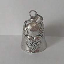 1pc Zinc Alloy Jingle Bell Keychain, Unisex Christian Style Car Accessories, Car Key Chain | Exquisite Details | Uncoated Surface - one-size - View 8