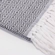 COTZRTOV 1条超大土耳其沙滩巾/浴巾 - 39*71英寸，速干、防沙、轻便 - 适合泳池、游泳、旅行和露营 - 热带几何图案 - 送给男士、女士、教师的绝佳礼物，沙滩必备，母亲节礼物，夏季旅行、度假、浴室装饰，沙滩必备