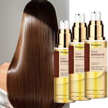 Argan Oil 80ml – Cold-Pressed Lightweight Hair Serum For Dry & Damaged Hair, Essential Scalp & Hair Care Oil, Deep Repair & Long-Lasting Nourishment With High-Quality Ingredients - yellow hair essence oi - 查看 9