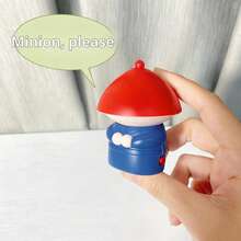 1pc Voice Controlled Sound Effect Creative Cute Funny Gag Servant Figurine Stress Relief Toy - Birthday Gift - Easter Gift - Valentine's Gift - Gift - Toy - Easter - New Arrival Bestseller - New Arrival Hot Seller - New Arrival - New Toy - Dress Up Toy - Creative Toy - Multicolor - View 8