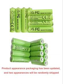 1.2V-2000mAh AAA 和 AA 高容量可充电电池，带短路保护的 USB 专用充电器（该充电器仅适用于为这些电池充电） - 彩色 - 查看 10