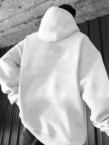Men Hoodies - White - View 2