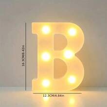 1pc 2025 Grad Illuminated Light Box Sign, Lights Up "2025 Grad" Text, Suitable For High School, College Graduation Party Decor - White - View 32
