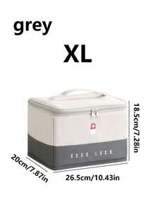 1pc First Aid Kit, Portable Isolation Supplies, Hygiene Equipment, Medicine Storage Bag, Portable Home Storage Box, Medical Medicine Box