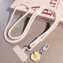 1条编织挂绳，经久耐用，适合户外徒步、旅行、购物，也适合2026年新年、音乐节/婚礼等场合，可防丢防摔，简约时尚，多功能户外手提挂绳带夹子，可作手机壳挂饰，适合作为礼物送给母亲、家人、朋友，生日、节日皆宜，手机挂绳配件，坚固耐用的横向手机挂绳 - 彩色 - 查看 7