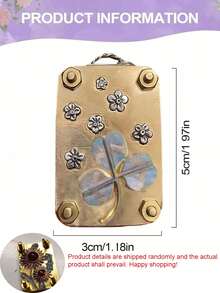 DIY Handmade Embossing Machine Kit,C Micro Flower Press, Handmade Embossing Machine Kit, Plants Art & Crafts Metal Pressing, Floral Foliage Plant Pressed Flower Preservation Set, DIY Plant Arts Scrapbooking Nail Craft, Ideal For Craft Lovers, Plant Lovers Gifts, Mother's Day Gift For Mom - Multicolor - View 11