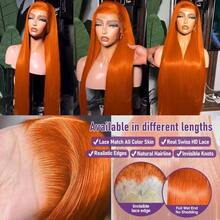 Uveous 13x4 Lace Frontal Wig  Human Hair 200% Density Straight Lace Front Wigs Human Hair HD Transparent Lace Glueless Wig Pre Plucked With Baby Hair 15A Brazilian Virgin Human Hair Wigs For Women - S350 - 查看 7