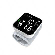 Wrist Blood Pressure Monitor With LED Large Display, One-Button Operation, Blood Pressure Measurement - Multicolor - View 5