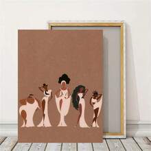 1 pictură murală cu desene animate Muze: Hercules Poster pentru sufragerie, dormitor, birou, bucătărie, baie Art Deco, modern, retro, vertical, utilizare în interior, pânză, primăvară, iarnă, artă cu cerneală, ramă opțională - Multicolor - Vizualizare 4