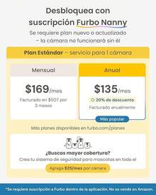 Furbo 360 °   [Nuevo] Cámara p/Mascotas 2K QHD – Desbloquea Funciones Inteligentes con Plan de Pago: Alertas de , Dispensador Rotatorio. (Suscripción Requerida,ínimo 3 Meses) 3DDZ - Dog Cam - Necesita suscripción In-App - Ver 7