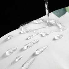 1件绿色大理石纹防水防霉浴帘 - 彩色 - 查看 7