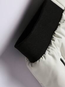 保暖内衬夹克，时尚、保暖、休闲，适合男士秋冬季日常穿着及户外运动。 - 白色 - 查看 3