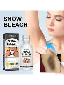 Body Whitening Cream For Dark Skin Nicotinamide Vitamin C Underarm Thigh Inner Intimate Parts Joint Lightening Antipigmentation Butt Knee Elbow Bleaching Moisturizing Lotion - 黑與白 - 查看 5