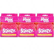 Stardrops â€ The Pink Stuff â€ Esponja de Limpieza milagrosa SQeeZY sin arañazos solucion para la Mejor Limpieza del hogar Perfecta para cocinas baños y Uso al Aire Libre Paquete de 3 - Rosa - Ver 1
