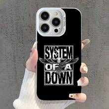 Funda de teléfono S-System of a Down Rock para 17,16,15,14,13,12,11,Pro,Max,Plus, cubierta blanca mate a prueba de golpes - z8 - Ver 9