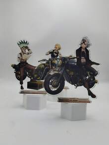 动漫 Dr.Stone 亚克力立牌 石神千空 朝雾幻 七海龙水 手办展示品收藏 桌面摆件礼品 - 彩色 - 查看 3