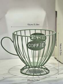 Light Luxury Snack And Candy Storage Rack For Coffee Shops, Home Use, Coffee Capsule Storage, Cup Display Stand - Multicolor - View 17