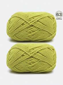 1/2支 5股混色乳白色腈纶纱线，50克/支，柔软多用途，中等粗细的乳白色纱线 - 非常适合手工编织、手工织造、DIY工艺品，可用于DIY钩编包、手提袋、围巾、帽子、毛衣、衣服、拖鞋、鞋子、玩偶、靠垫、钩编毯子、手工钩编项目、DIY小礼物、情人节礼物。