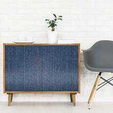 RoomMates RMK11976WP Crackled Stria Texture 1 Peel and Stick Wallpaper, beige, taupe(azul, azul marino, (blue, navy)) - Multicolor - Ver 8