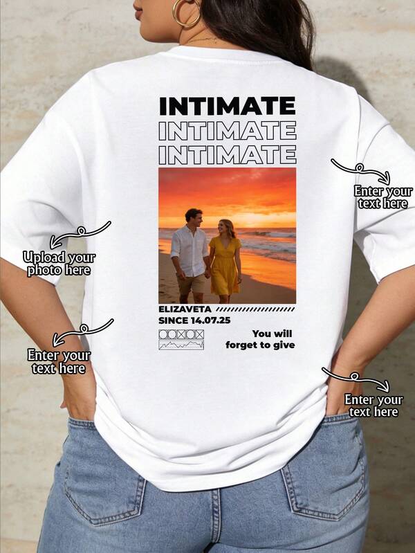 Custom 'Good Vibes Only' Plus Size Vacation Tee - Breathable Oversized Shirt For Beach Holiday, Summer Travel, Music Festivals & Pool Days Motivational Custom Workout T-Shirt For Plus Size Ladies - Confidence-Boosting Tee For Gym, Yoga, Running Or Just Feeling Strong