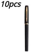 20pcs Black & Gold Tone Ballpoint Pen Set, Elegant Color Scheme Suitable For Office, School And Professionals, Essential Back To School Stationery - Black - View 8