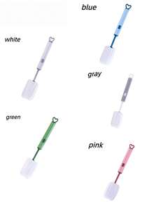 二合一海绵瓶刷，长柄软海绵杯刷，可替换海绵头，可拆卸清洁头，瓶杯清洁工具，厨房清洁配件，便携式手动操作，柔和色调，符合人体工学的纹理手柄，适用于家庭厨房清洁杯子、瓶子、马克杯、咖啡杯、酒杯，去除污渍