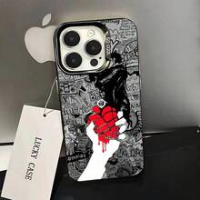 Funda para teléfono G-Green Day Band para 17,16,15,14,13,12,11,Pro,Max,Plus, cubierta mate negra a prueba de golpes - Z4 - Ver 9