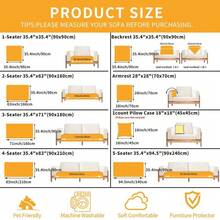 Plain Sofa Cover: Non-Slip Sofa Cover, Soft Sofa Towel And Comfortable Pillowcase, Sofa Protection For The Living Room At Home