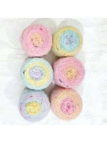 DIP DYE YARN, Soft Warm Yarn, Hand Knitted Yarn, DIY Craft Supplies - For Knitting & Crochet Enthusiasts - Multicolor - View 6