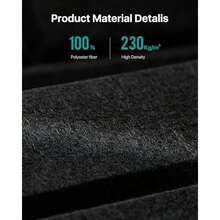 Soundsbay Paneles Acústicos para Insonorizar, 12 Pack de Paneles Decorativos de Ladrillo para Pared, Autoadhesivos, Absorben Sonido, para Hogar y Techo, 30 * 30 * 0.9 cm, Blanco - Paquete de 18 - Negro - Ver 3