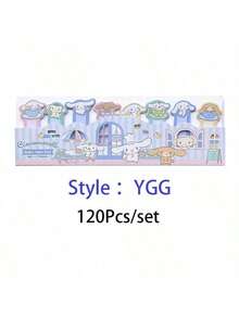 Sanrio 120pcs/Set Hello Kitty, Kuromi, Melody Sticky Notes, Index Tabs, Bookmarks, Stationery, School & Office Supplies, Gifts (Some Items Randomly Shipped) - Multicolor - View 13