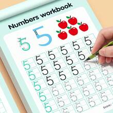 48 Pages Math Practice Workbook, Number Tracing 1-100: Practice And Writing Book For Kids 3+ Years Old, Includes Early Learning Activities For Boys And Girls, Activity Books, Games - Multicolor - View 2