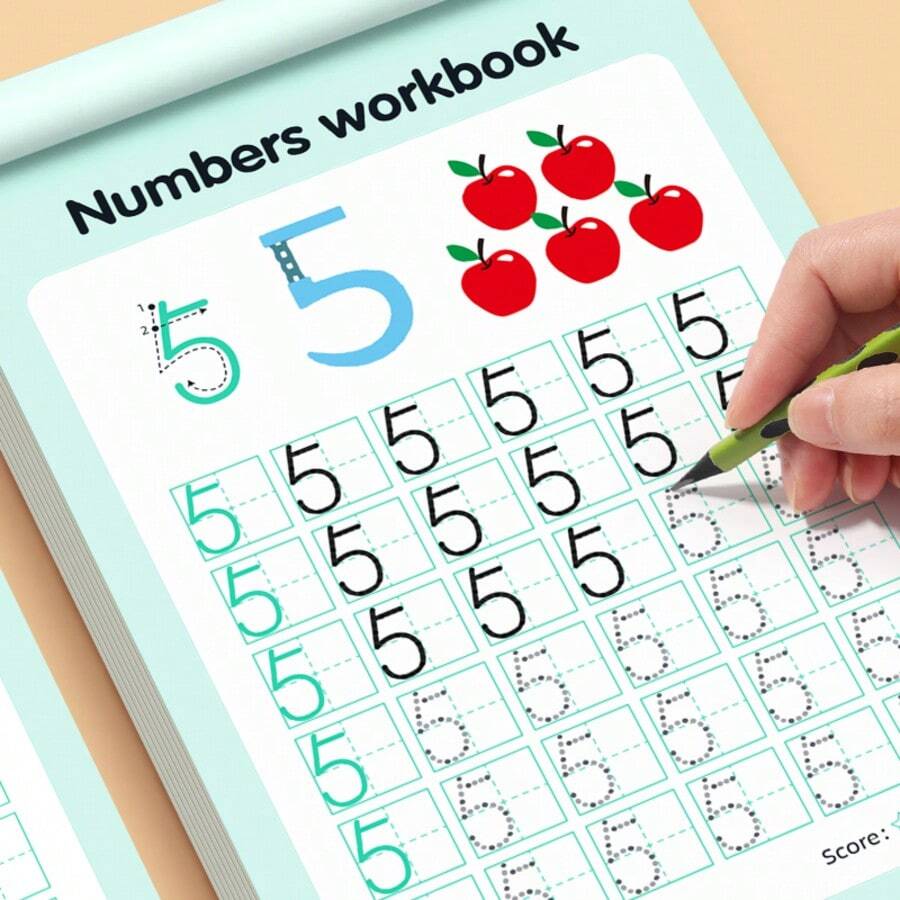 48 Pages Math Practice Workbook, Number Tracing 1-100: Practice And Writing Book For Kids 3+ Years Old, Includes Early Learning Activities For Boys And Girls, Activity Books, Games