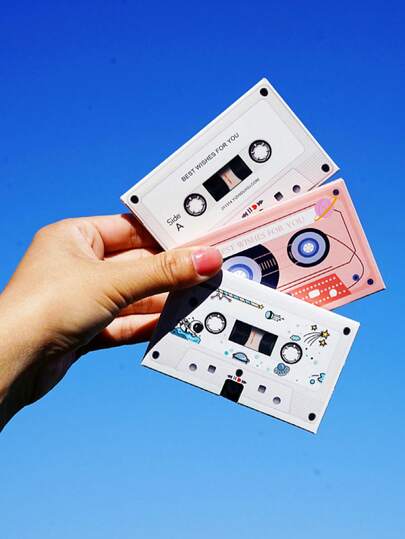 Recordable Magnetic Tape Birthday Gift, Talking Greeting Card With High-End Feel, DIY Voice Activated Card