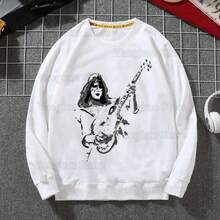 Ace Frehley Fashion Hoodie Streetwear Hip Hop Hooded Hoody Mens Print Hoodies And Sweatshirts - D - View 9