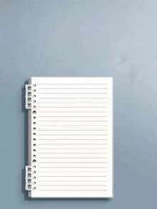 1pc Detachable Transparent Spiral Notebook, High-Quality A5 Lined/Grid Notebook, Thick Cover Durable & Waterproof Creative Spiral Notebook, 360° Foldable Transparent Loose-Leaf Notebook, Student Diary (1pc/60 Sheets) - Multicolor - View 9