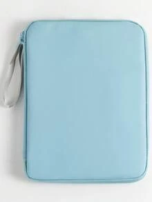 Una bolsa de transporte manual para tableta, una bolsa de almacenamiento de tableta simple y de moda, una bolsa de estuche interior portátil y resistente al agua, una bolsa de computadora de PU de 11 pulgadas y 13 pulgadas adecuada para uso en el hogar, viajes, vacaciones y la escuela - Multicolor - Ver 9