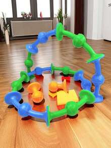 7件套吸盘飞镖套装，采用强力吸盘设计，硅胶材质制成。非常适合桌面游戏、家庭聚会、团队活动、室内外吸盘投掷游戏以及派对礼物。 - 彩色 - 查看 6