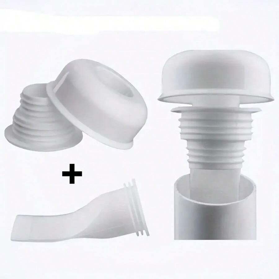 Drain Odor & Pest Control Kit, Includes Odor Sealing Ring, Drain Pipe Sealing Cover, Silicone Anti-Pest Drain Stopper