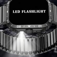 Unisex Smart Watch - Wireless Calling/Messaging, Multiple Sports Modes, Remote Camera, Fitness Tracker, Compatible With Android & IOS, USB Charging, Alloy Case/Silicone Band, Fashionable & Modern, Clear Display Screen, Perfect Gift For Men/Women/Lover/Parents - Multicolor - View 5