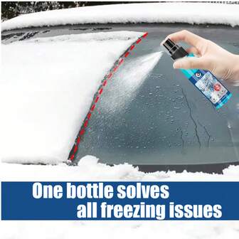 JB-XPCS Spray descongelante para coche sin rayar: y descongelación efectiva para cristales y cerraduras sin dañar la pintura o las superficies para un mantenimiento y cuidado del coche sin problemas en invierno