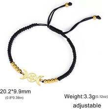 Women String Bracelets - Negro - - View 6