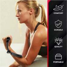 1件装可调节腕力训练器，铁质前臂强化器，腕部锻炼器，用于握力训练，适用于运动员、音乐家和手部功能恢复，方便居家锻炼，非电动，黑色 - 彩色 - 查看 6