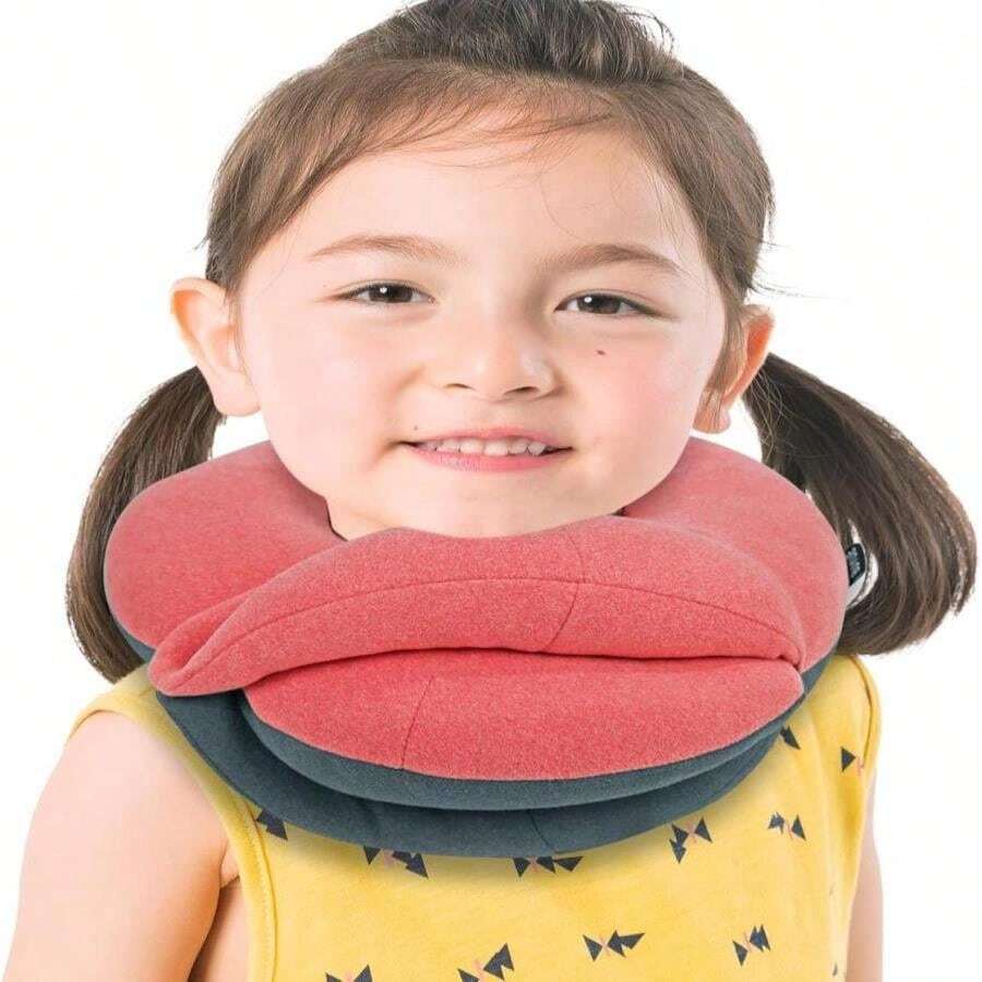 BUYUE Travel Neck Pillows For Airplanes, 360° Head Support Sleep For Long Flight, Skin-Friendly &Amp; Breathable, Kit With 3D Contoured Eye Mask, Earplugs And Storage Bag (Adult, Grey, 90+ Lbs) - ColorH - 查看 1