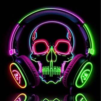 1 Set Unframed Diamond Painting Skull, 5D Full Round Diamond Painting Art Craft, Mosaic Wall Art Decor, DIY Gift, Frame Not Included