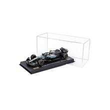 Burago 1:43 Scale Bragotto F1 Mercedes-AMG W16 2025 #12 Kimi Antonelli With Base And Display Case - #12 W16 W/Helmet - View 6