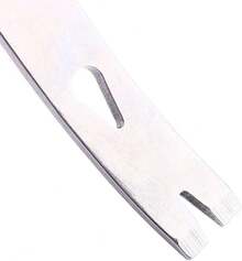 1pc Supervivencia Abridor de rasqueta y Crow Bar Set EDC Gear Mini 7,6 cm Acero Inoxidable Crank Crowbar Pocket Pry Bar Llavero Pocket Multi Herramienta - 1 - Ver 8