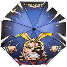 Bioworld Paraguas My Hero de Bolsillo Para Lluvia, Sombrilla para Sol Grande con Covertor Portátil(default) - Multicolor - Ver 3