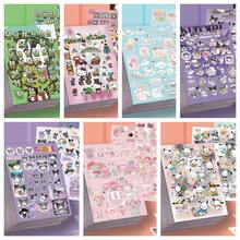 SANRIO 8 Miếng Dán Bộ Sưu Tập  - Hình Trang Trí Chống Nước Dễ Thương cho Sổ Nhật Ký, Điện Thoại, Túi Quà Tặng, Sổ Lưu Niệm, Văn Phòng Phẩm Sổ Lưu Niệm - F - Xem 11