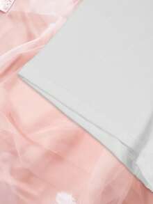 男士白色印花平角内裤，饰有字母和嘴唇图案，弹性日常内裤 - 白色 - 查看 5